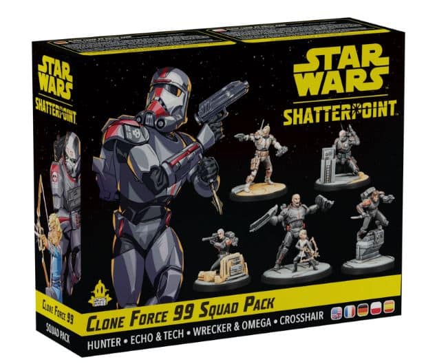 Star Wars Shatterpoint Clone Force 99 Squad Pack image 0